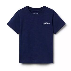 Janie & Jack | Aloha Toddler T-Shirt - Navy